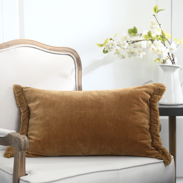 mm linen biscuit 60x40 cushion