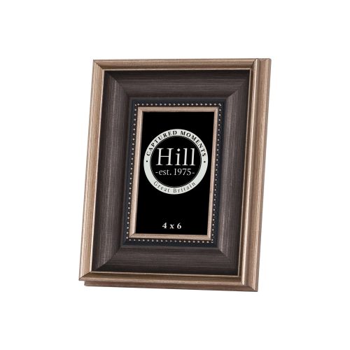 wooden photo frame black and gold 4x6 by hills