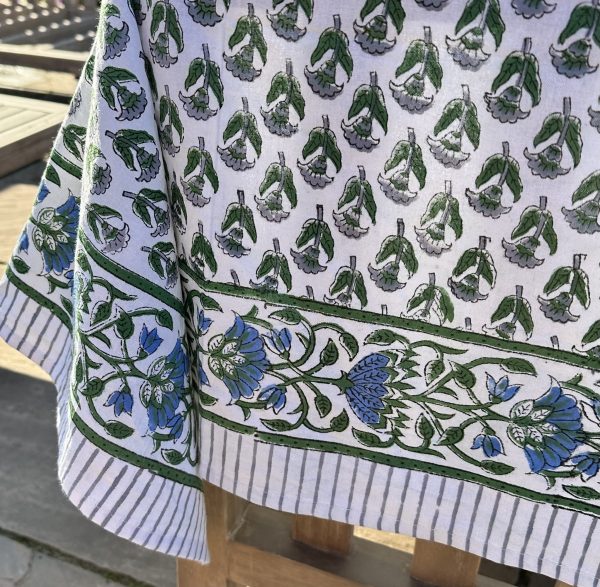 kerala green 100% cotton table cloth