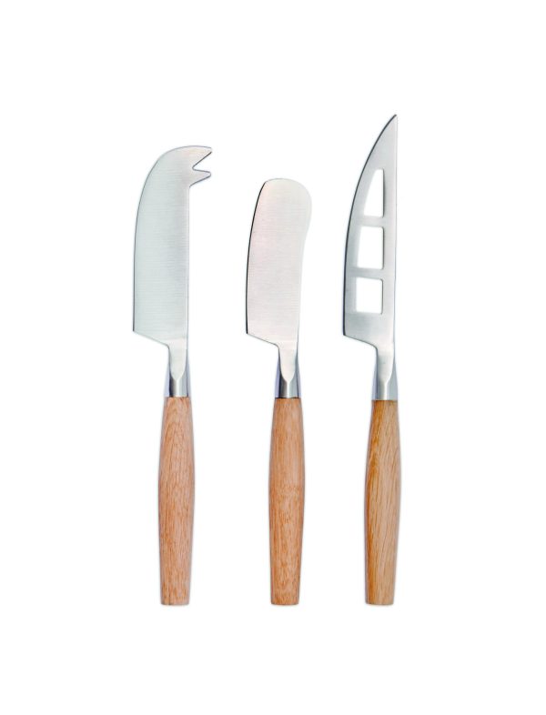 GARDEN TRADING SET OF THREE CHEESE KNIVES