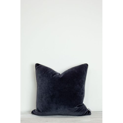 Unari Indigo Velvet Cushion 50x50cm