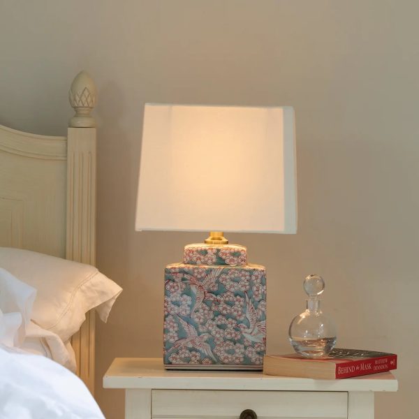 Lamp Printemps with Cream Shade