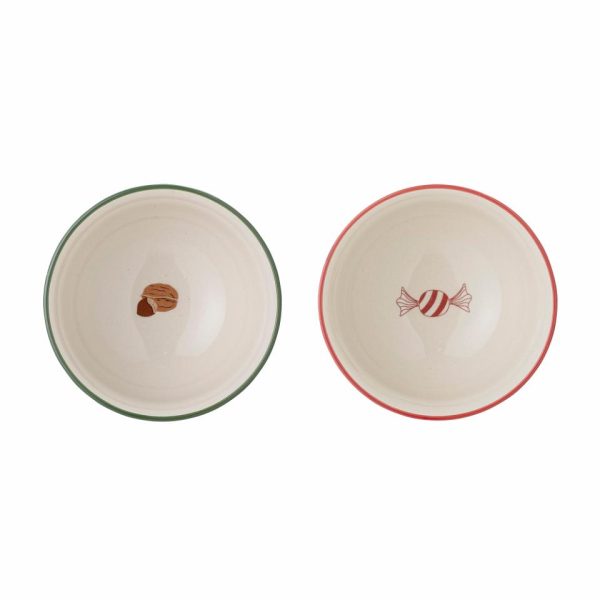 Jolly Bowl, Red, Stoneware